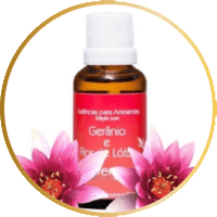 geranio e flor de lotus