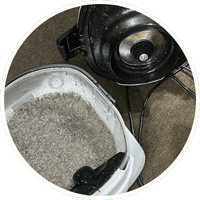 IMAGEM DA SUJEIRA ASPIRADA PELO VIVENSO 